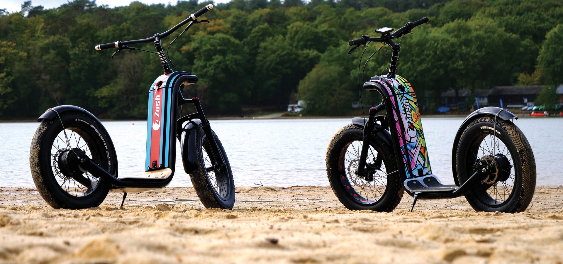 Electric scooter for adults and children, ideal for the family