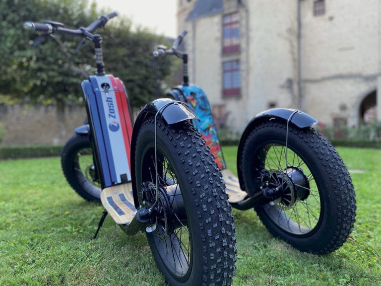 Zosh, the all-terrain motorized scooter for kids