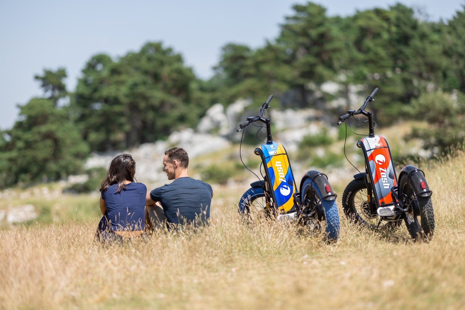 An astonishing electric scooter! One of the best all-terrain scooters!